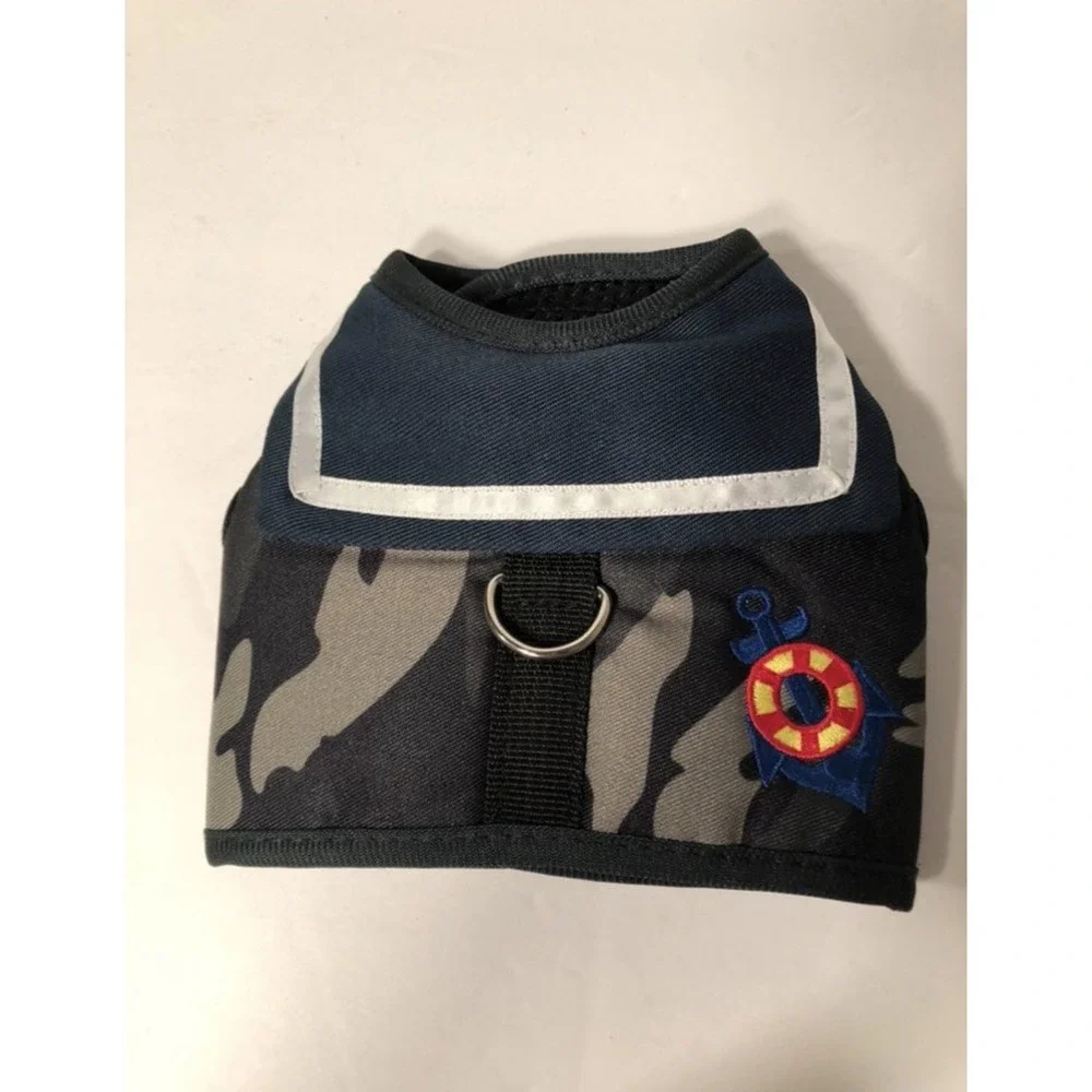 Dog Harness Vest Military Army Print XS NEW